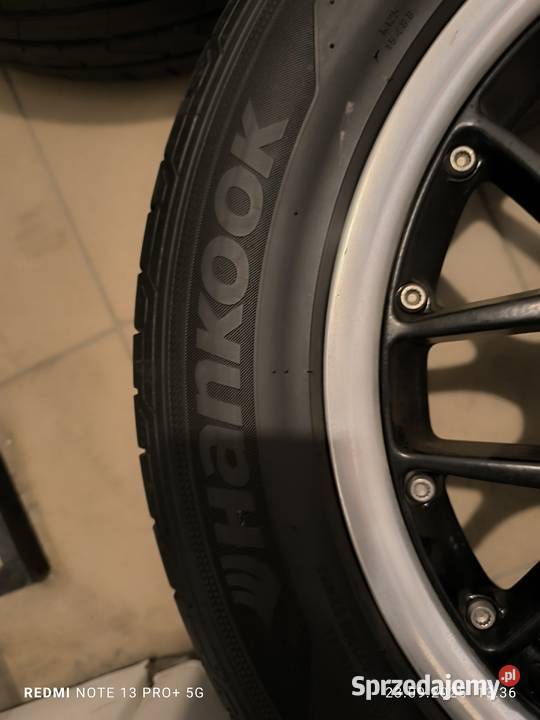 Sprzedam felgi 16 BBS Z OPONAMI HANKOK Samochodowe Zambrów