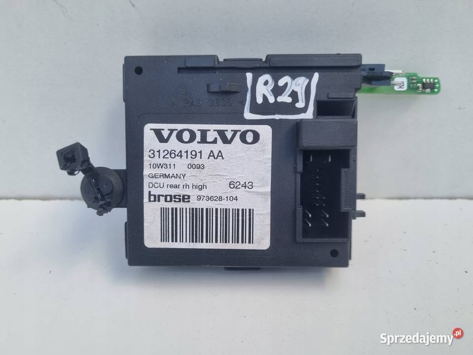 Volvo S40 II V50 PRAWY TYLNY STEROWNIK SZYBY Rudka