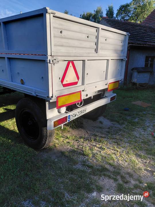 DUŻA przyczepa ROLNICZA autosan d46 Marcinowice