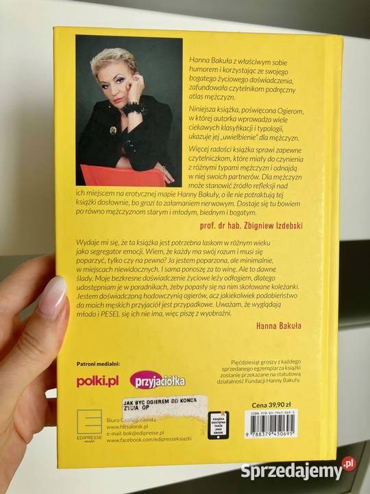 Książka Hanna Bakuła być ogierem do końca życia Nisko