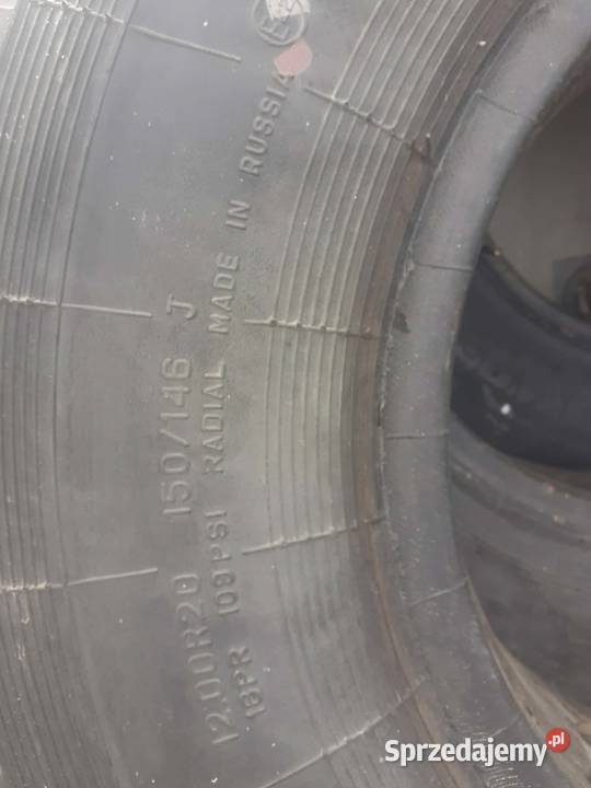 Opony 1200 R20 4 sztuki Dębica sprzedam