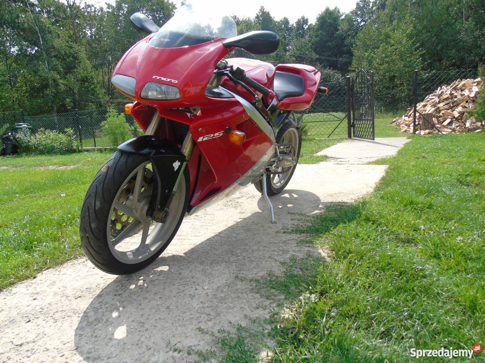 Cagiva mito 125 czerwony