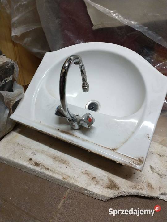 Umywalka z baterią Hydraulika i armatura Targowisko sprzedam