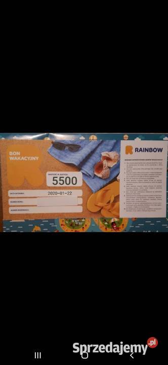 Bon Rainbow OKAZJA Warszawa