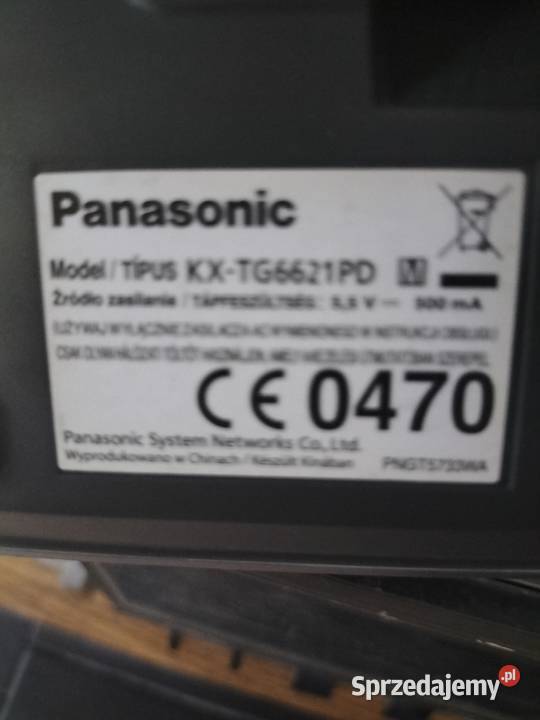Panasonic KXTG6621PD bezprzewodowy z Sekretarką Bydgoszcz