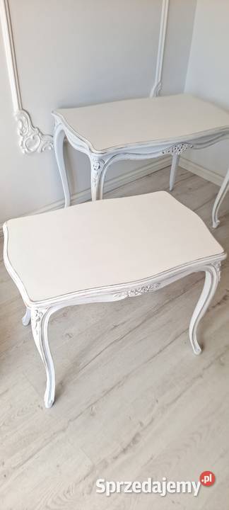 Stylowa ława stolik kawowy Shabby Chic Ludwik Szczecin