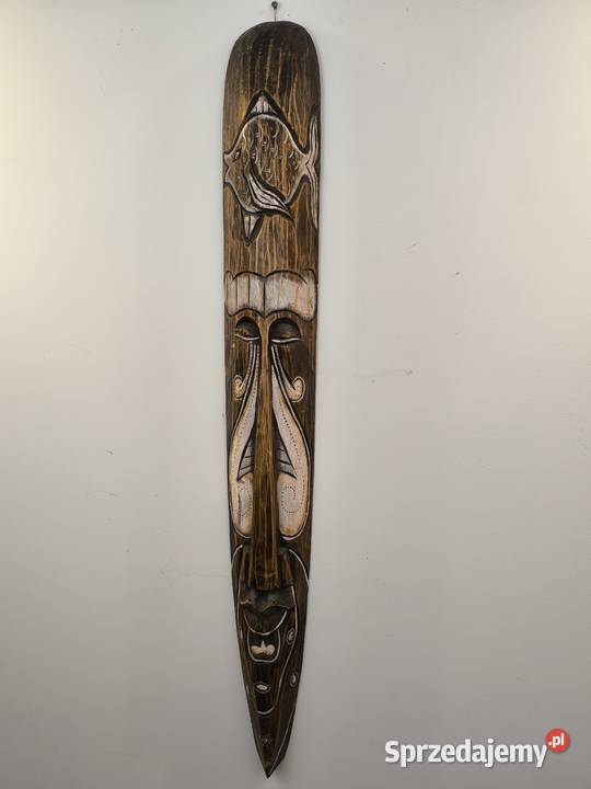Piękna maska etniczna wisząca łódzkie Łódź