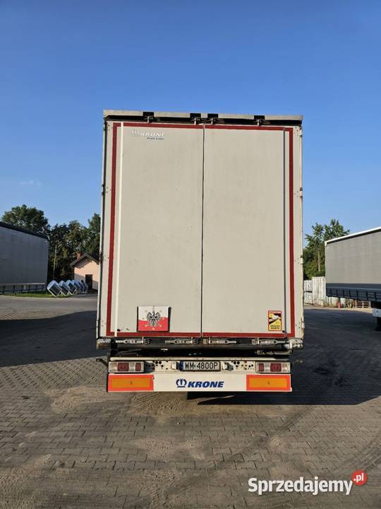 Naczepa Krone Firanka Stan 2017 więcej niż 2 mazowieckie Siennica
