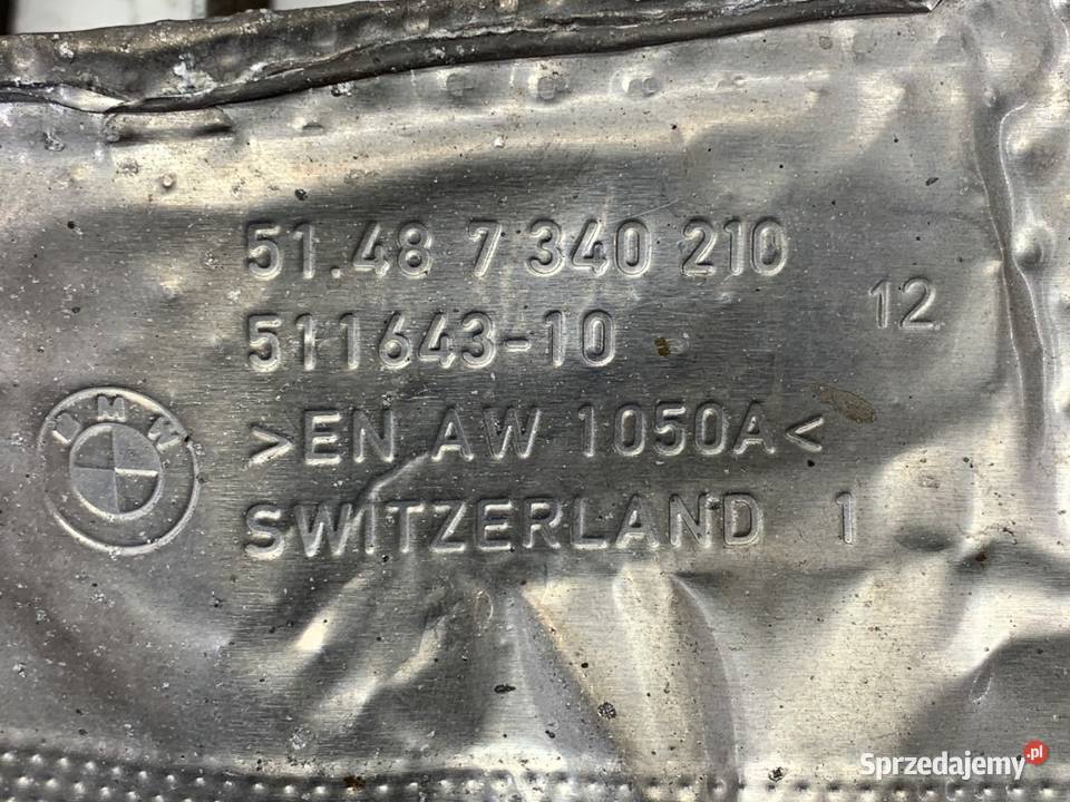 OSŁONA TERMICZNA BMW G30 7340210