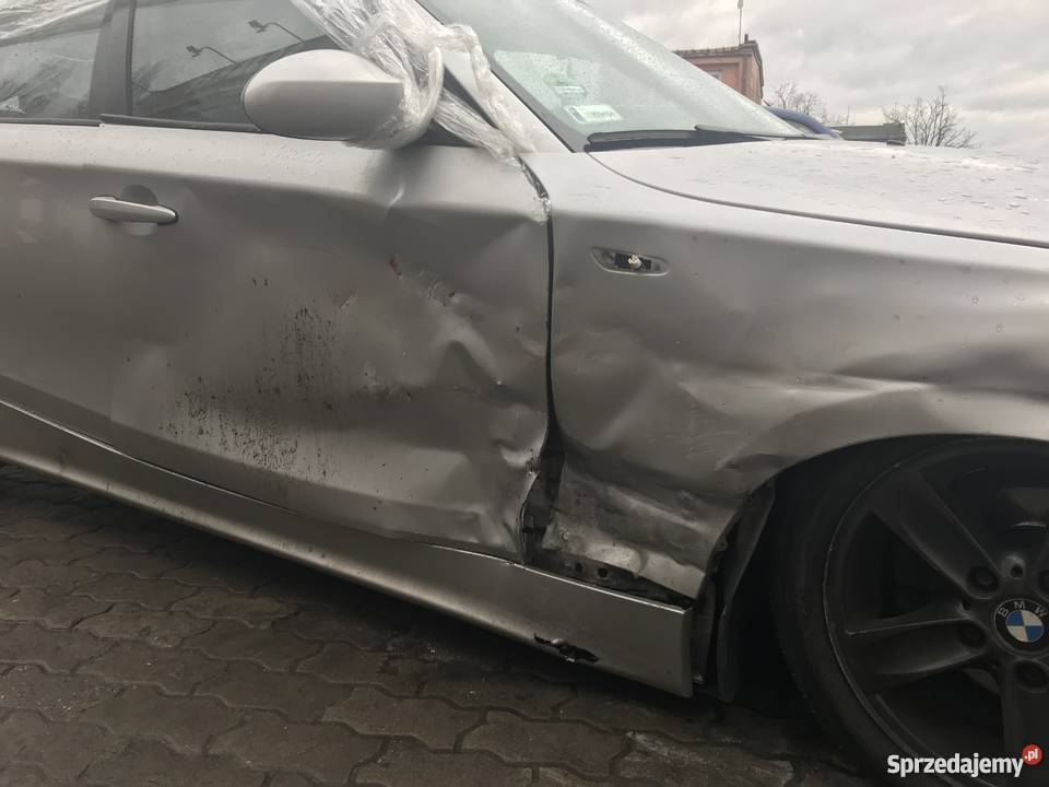 Powypadkowe BMW E87 116i Szczecin sprzedam