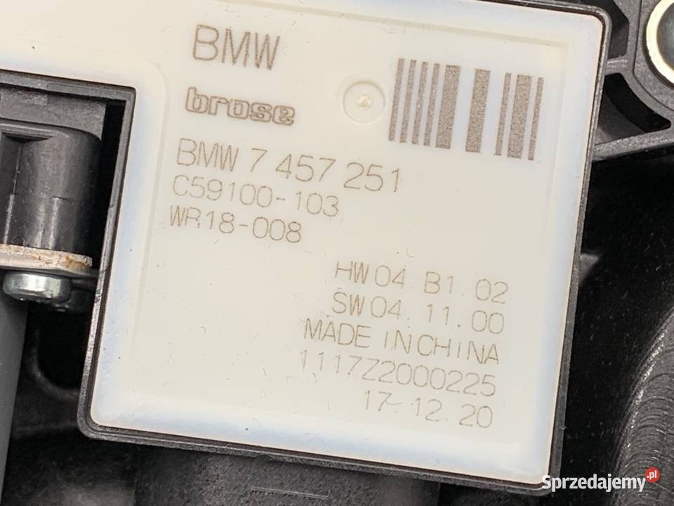 PODNOŚNIK SZYBY LEWY TYŁ BMW G30 7365167
