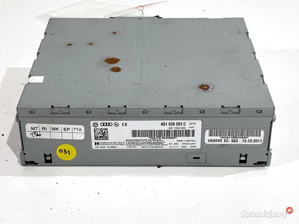TUNER RADIA AUDI A6 C7 4G1035053C 1018