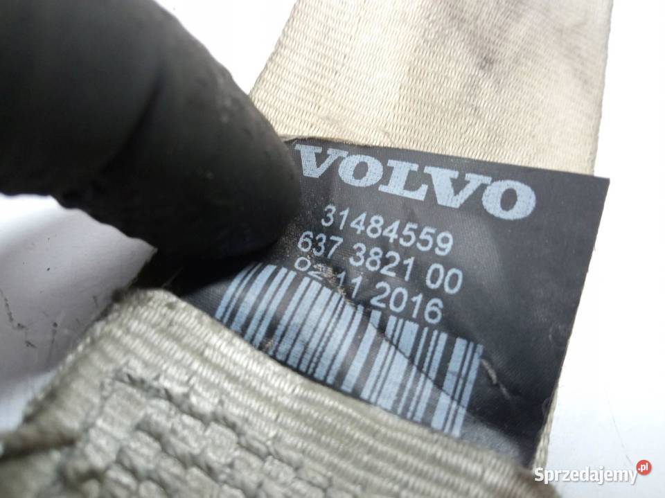 PAS BEZPIECZEŃSTWA LEWY PRZÓD KIEROWCY V90 Volvo Rok produkcji 2016