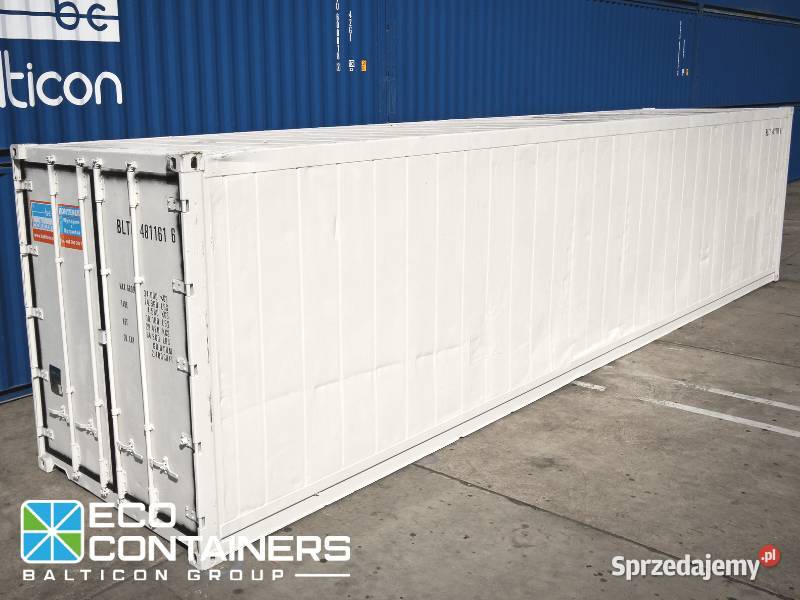Kontener morski chłodniczy 40 HCRF magazyn warmińsko-mazurskie Olsztyn