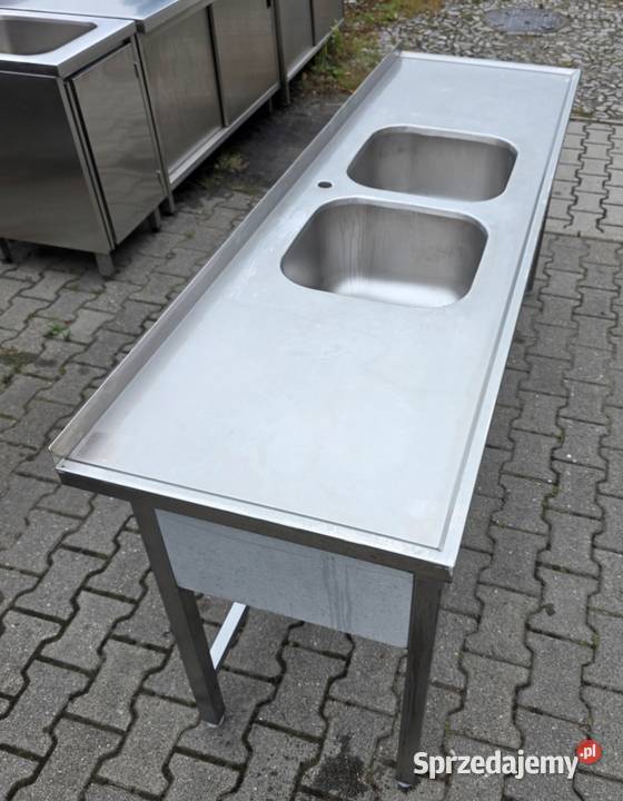 Zlew 2 Komorowy Z Blatem Roboczym 2006085 M1036 wielkopolskie Nowe Skalmierzyce