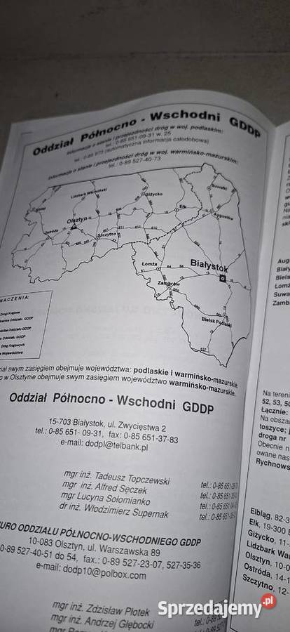 Unikat Dokumentacja GDDP 1999 Polska Leszno
