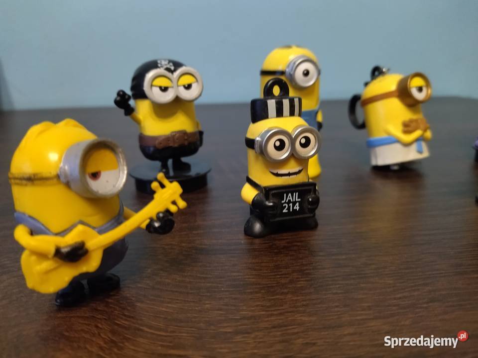 Minionki figurki 8 Wrocław sprzedam