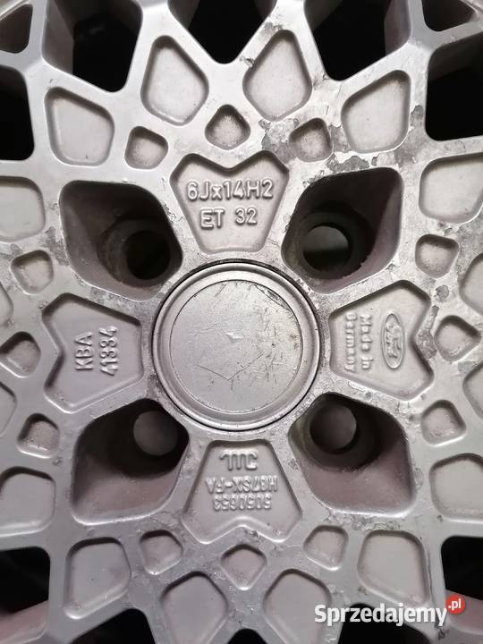 Felgi aluminiowe 4x108 6J R14 ET 32 RS FORD Sosnowiec sprzedam