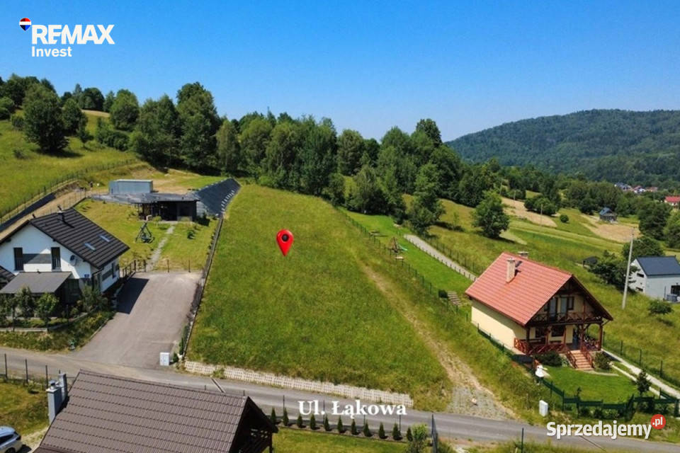Działka 2262 m z widokiem na góry Krzyżowa