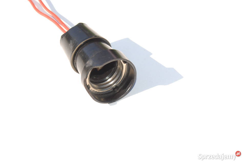 Stara oprawka mocowanie żarówki bakelitowe antyk śląskie