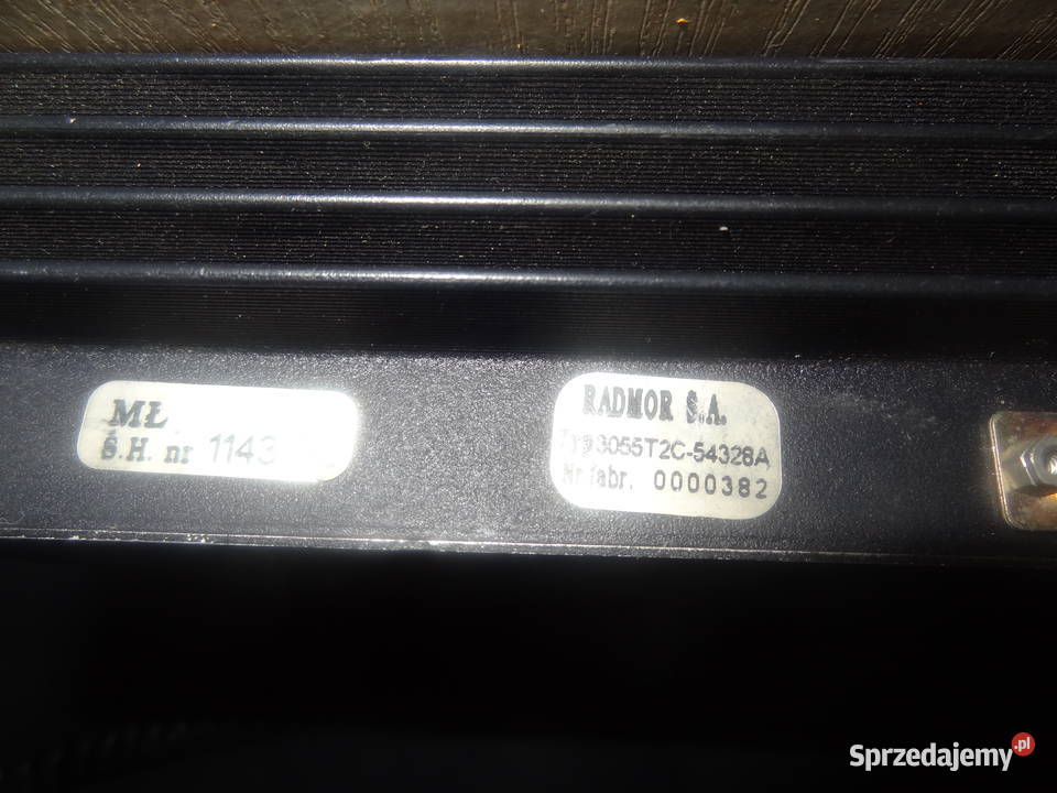 Radiotelefon Unitra Radmor 3055t2c PRL Poznań