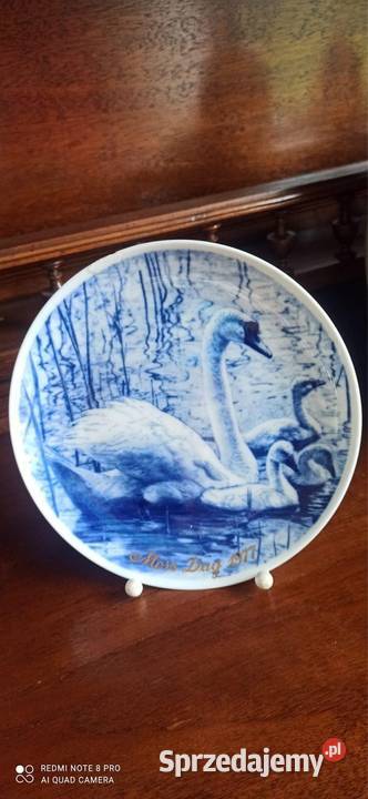 Talerz Mother Day Royal Tettau Germany Łabędzie Gdańsk