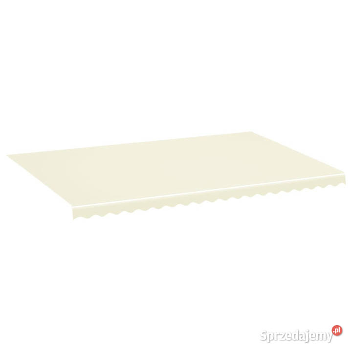 Zapasowa tkanina na markizę kremowa 5x35 m mazowieckie sprzedam