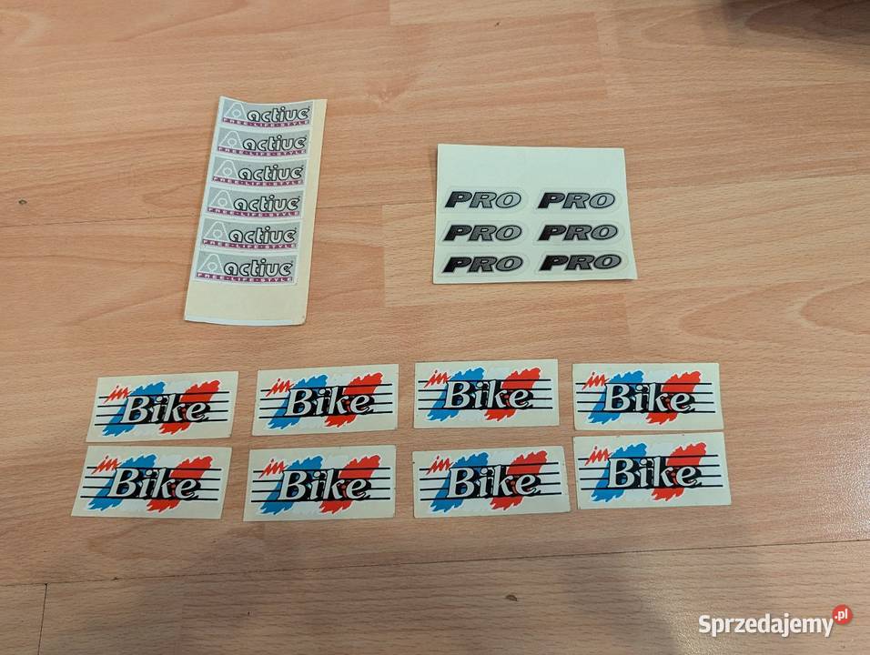 rowerowe retro Naklejki na rower lata 90 Pozostałe Gdynia sprzedam
