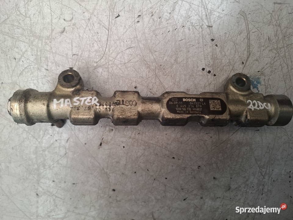 RENAULT MASTER MOVANO 22 DCI listwa wtryskowa Kielce