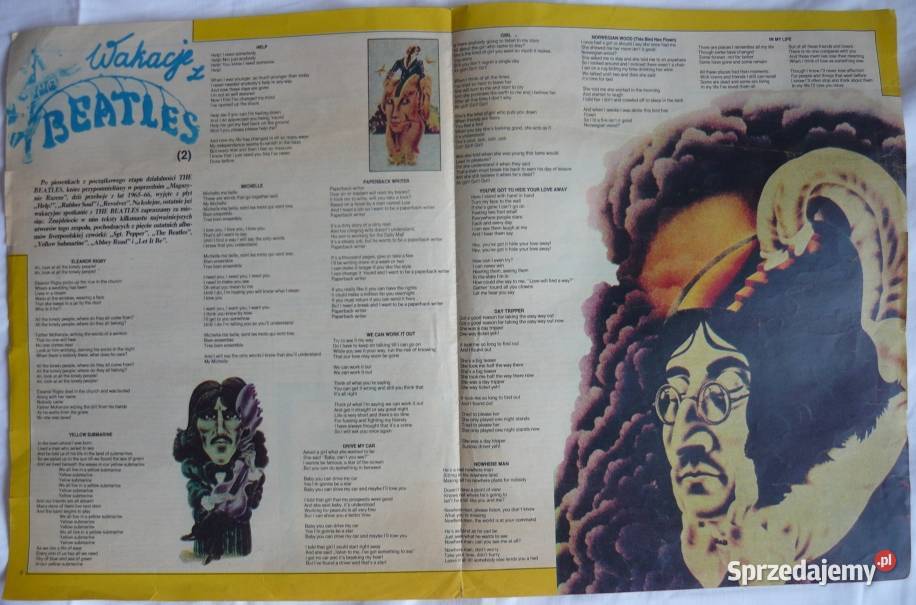 PLAKATY THE BEATLES WYPRZEDAŻ ŚWIAT PLAKATÓW Bydgoszcz