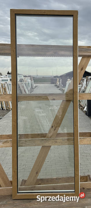OKNA KacprzaK Witryna 76X201 FIX Używany PCV lubelskie Lublin sprzedam