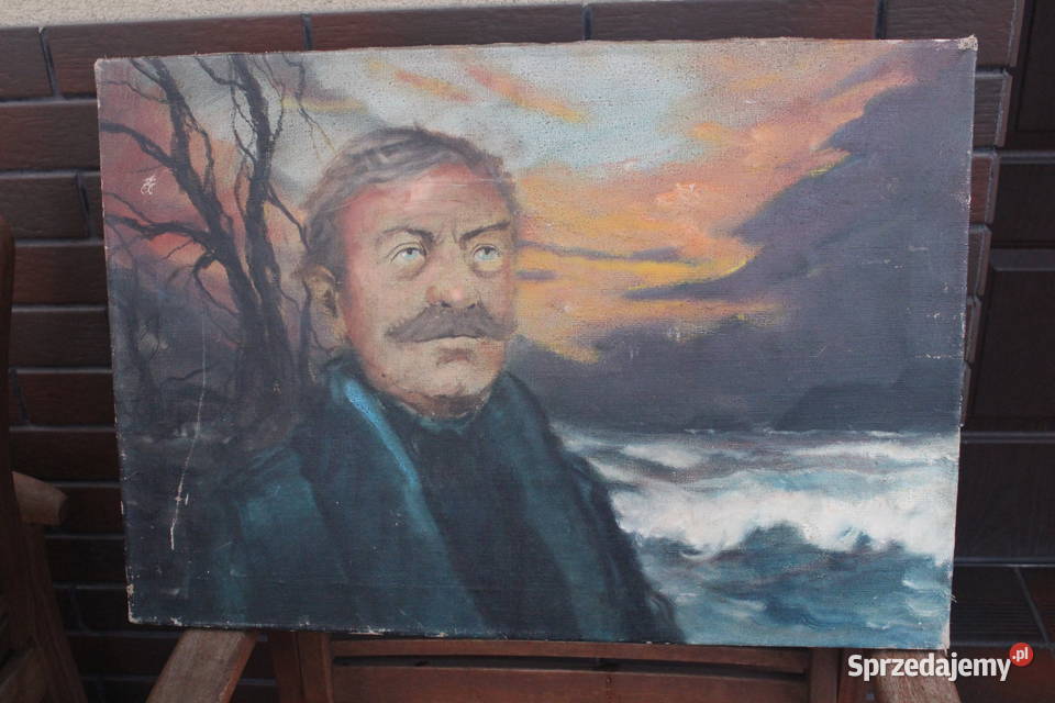 stary obraz olejny Kalisz