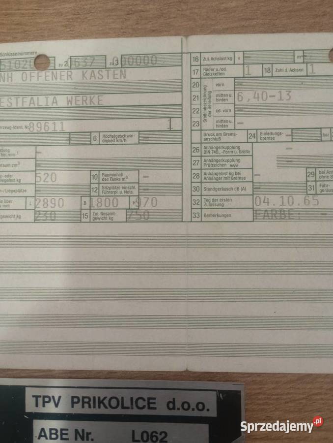 Przyczepka samochodowa