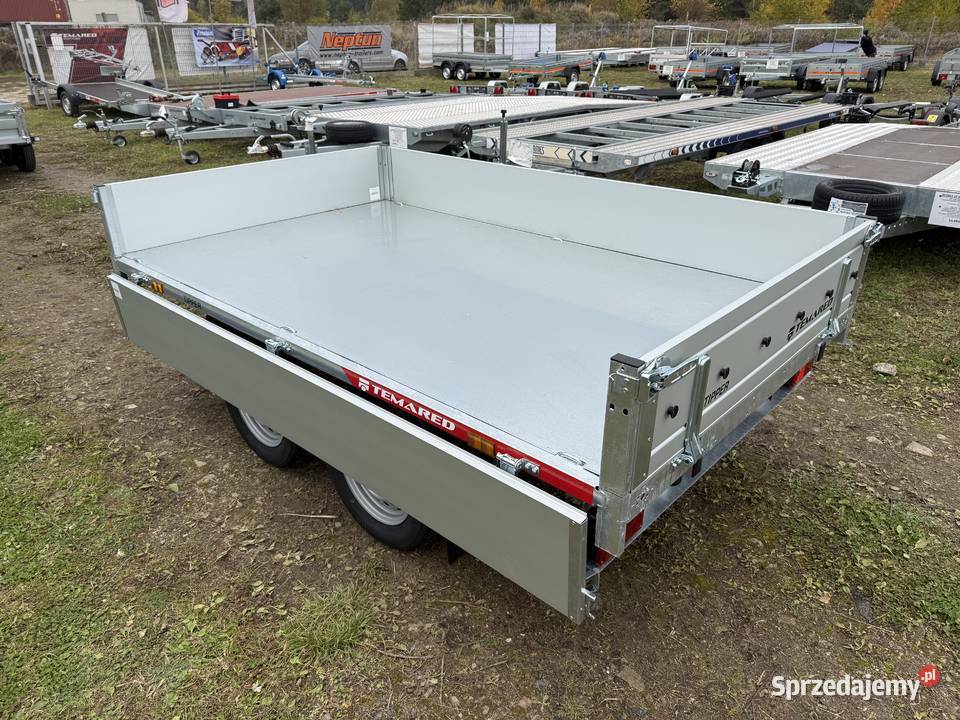 Przyczepa wywrot 750DMC Temared 255x153 KIPER Piła sprzedam