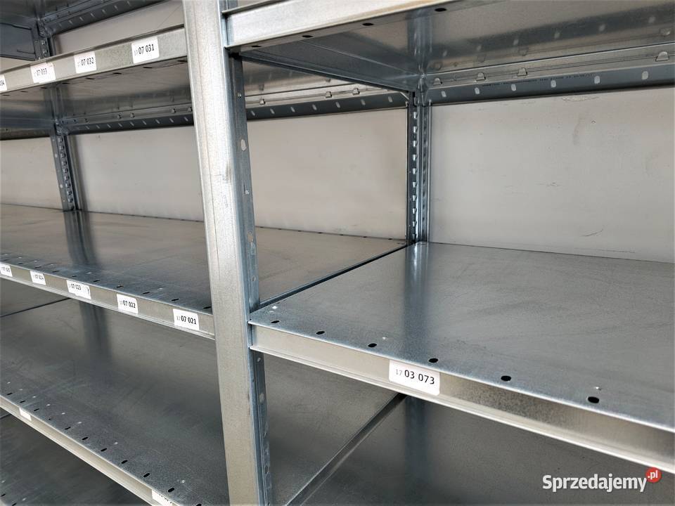 Regał Magazynowy 60x250x39321p Metalowy Pólka