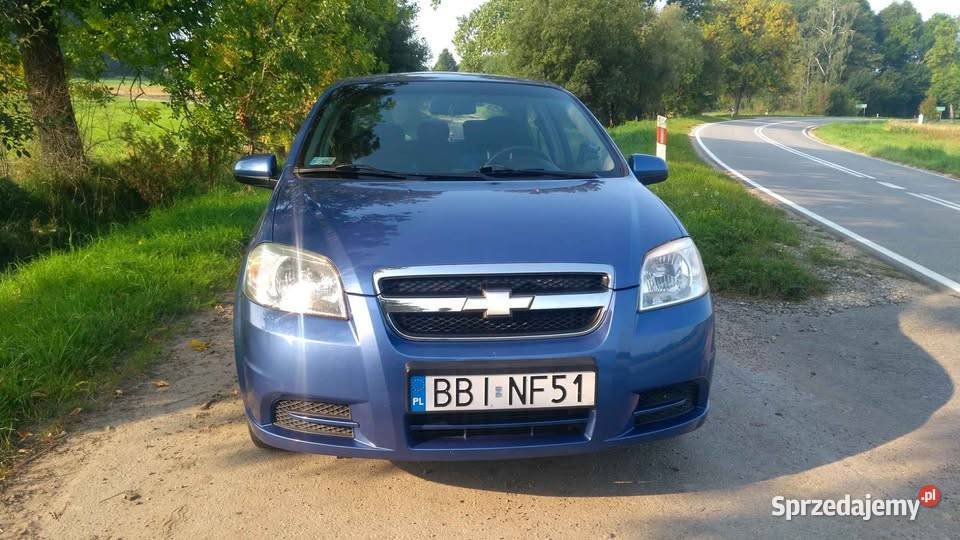 Chevrolet Aveo 14 Lpg gaz 2009 r Bezwypadkowy Bielsk Podlaski