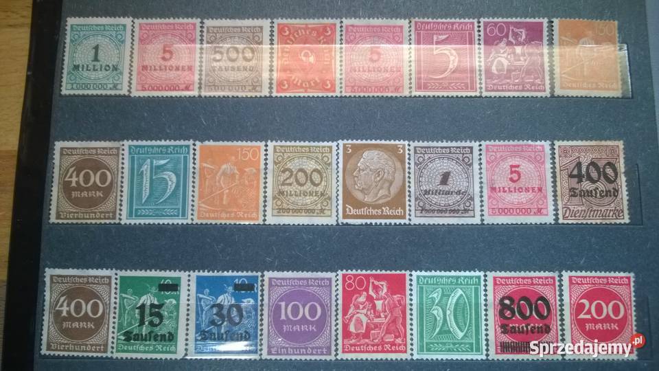 znaczki zestaw 76 czyste bez kleju mazowieckie Warszawa