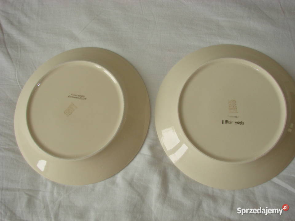 Włocławek fajansowy talerz Pruszcz Gdański sprzedam