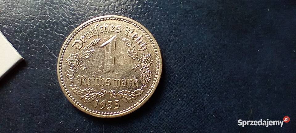 Stare monety 1 marka 1935 A Niemcy podkarpackie Lesko sprzedam