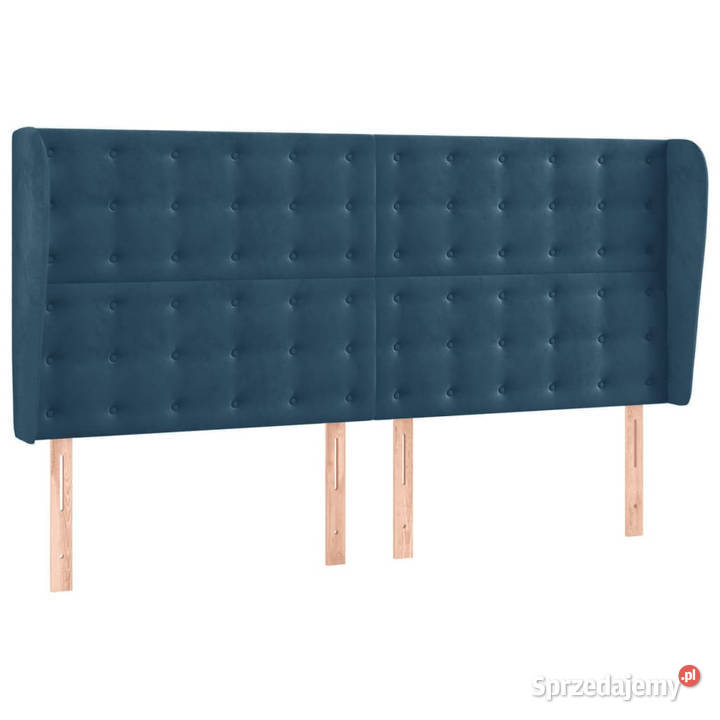 Zagłówek uszak ciemnoniebieski 203x23x118128 Warszawa