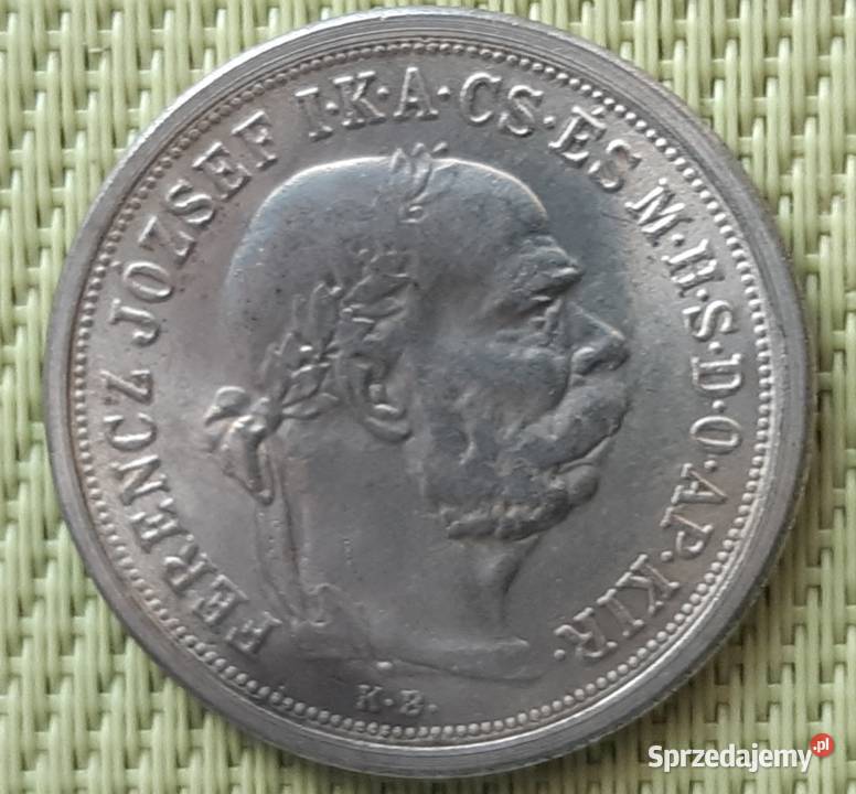 Moneta Kopia 5 KORON 1900 FRANCISZEK JÓZEF 11 mazowieckie Pruszków