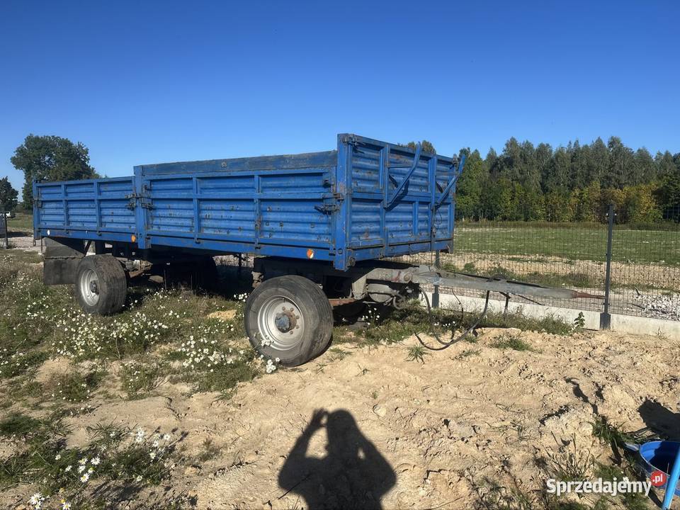 Przyczepa d83 10 ton Autosan Zarejestrowana nieuszkodzony Mińsk Mazowiecki