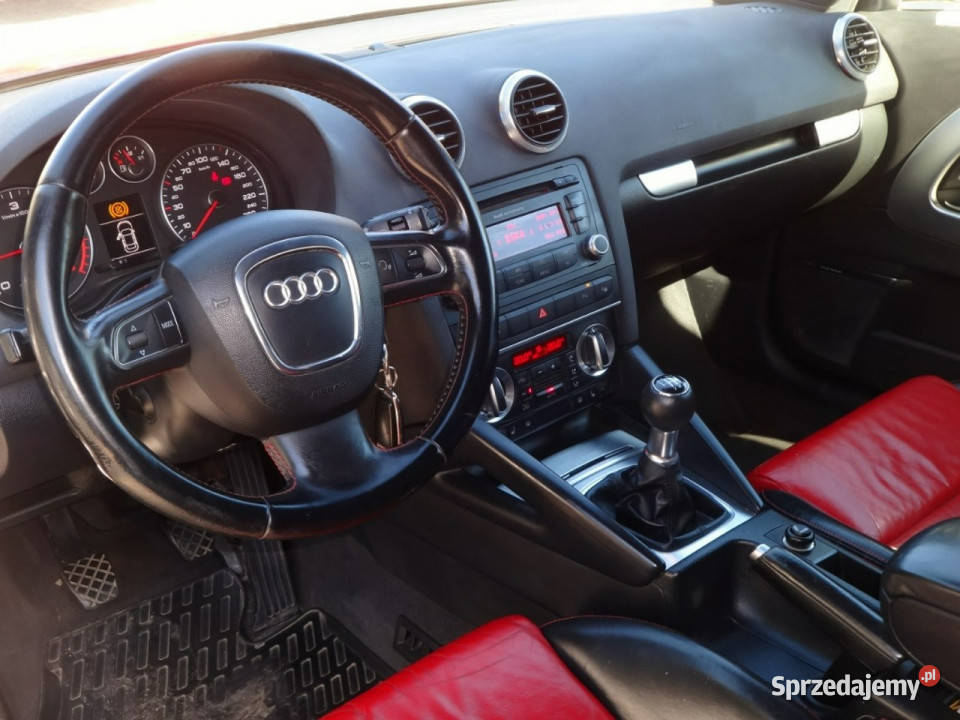 Audi A3 Lift skóra Quattro 4 x 4 8P 20032012 A3 małopolskie Nowy Sącz