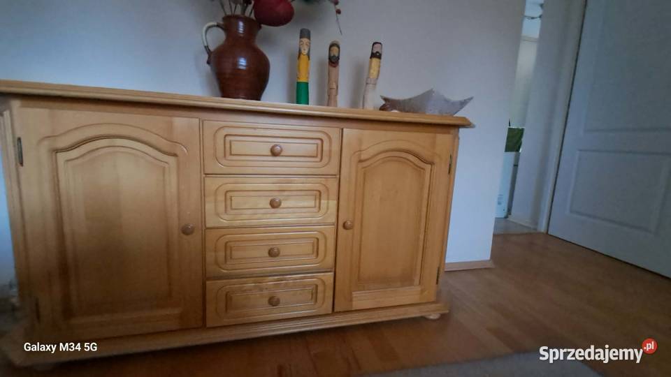 Sprzedam bukowy komlet mebli Łódź