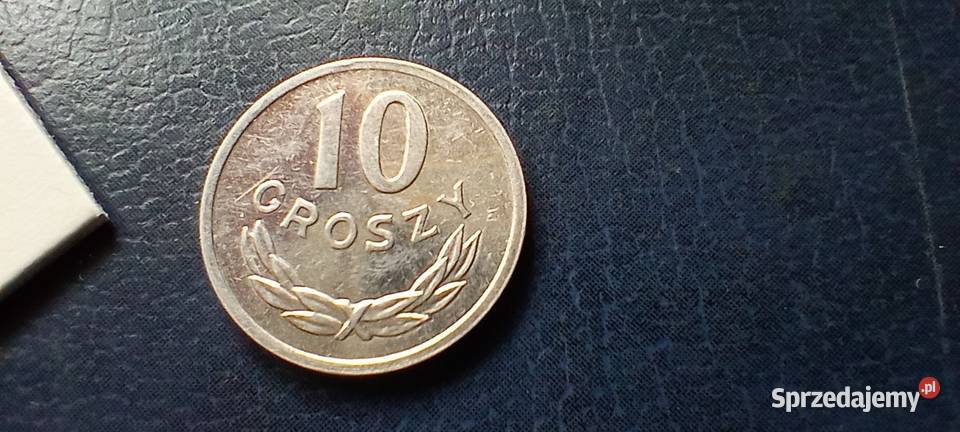 Stare monety 10 groszy 1981 PRL Polska piękna