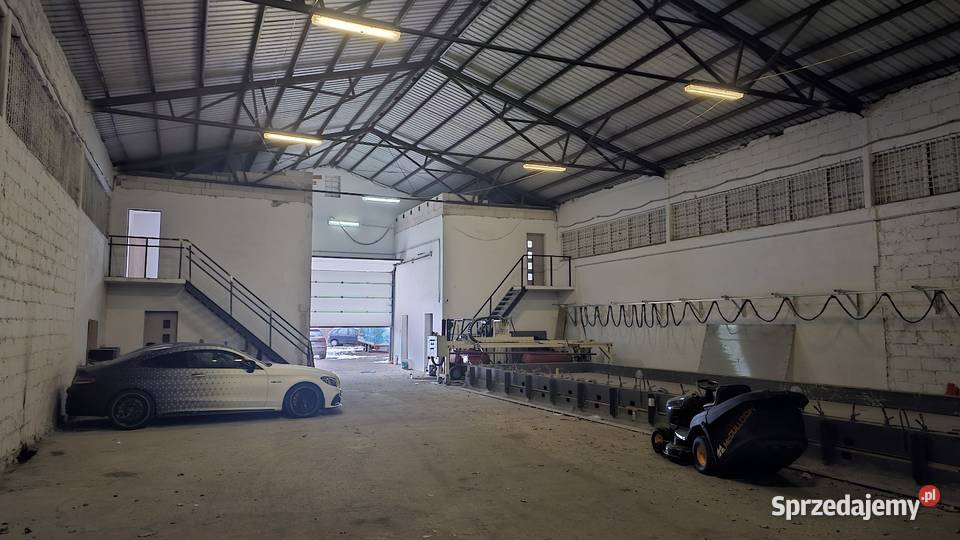 Wynajem HALA 850m2 teren 1ha Józefów