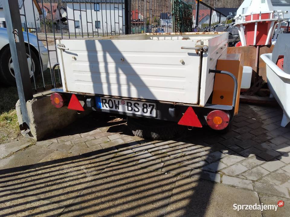 Przyczepka lekka DMC 500 burtowe