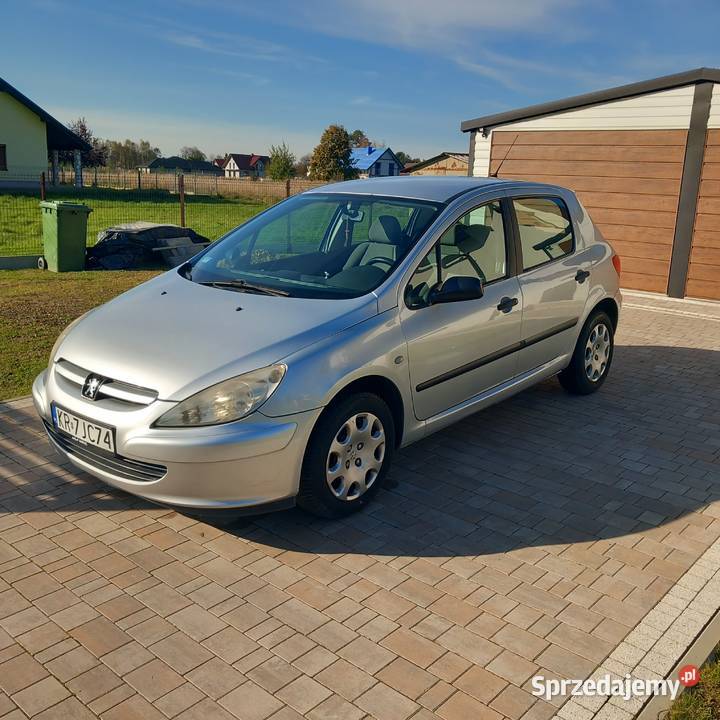 Peugeot 307, 1.4 benzyna, opłaty ważne na rok!