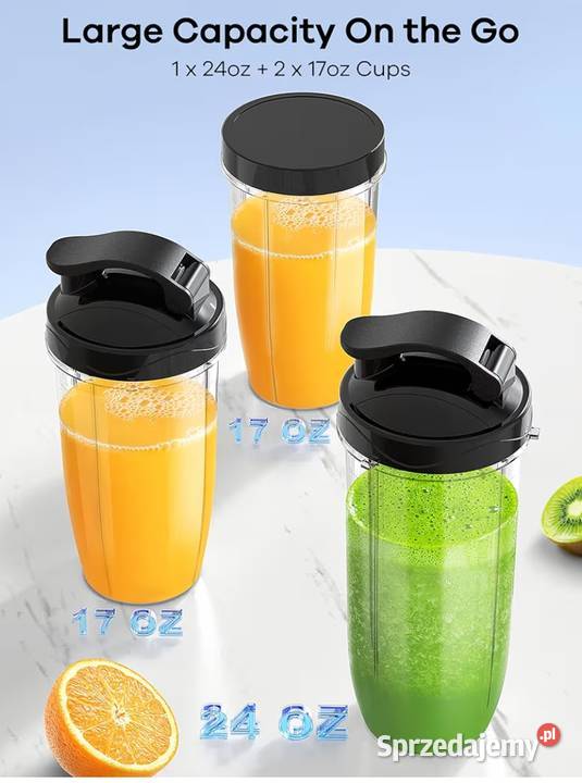 Mocny Blender Personalny Ganiza 3 Bidony Warszawa sprzedam