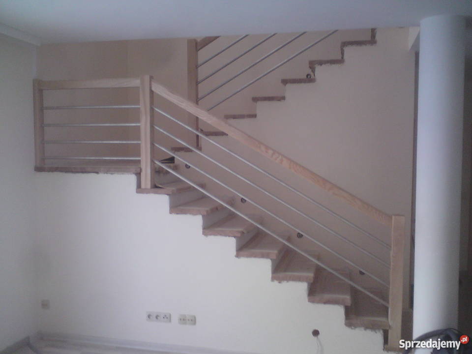 Drewniane schody lubuskie